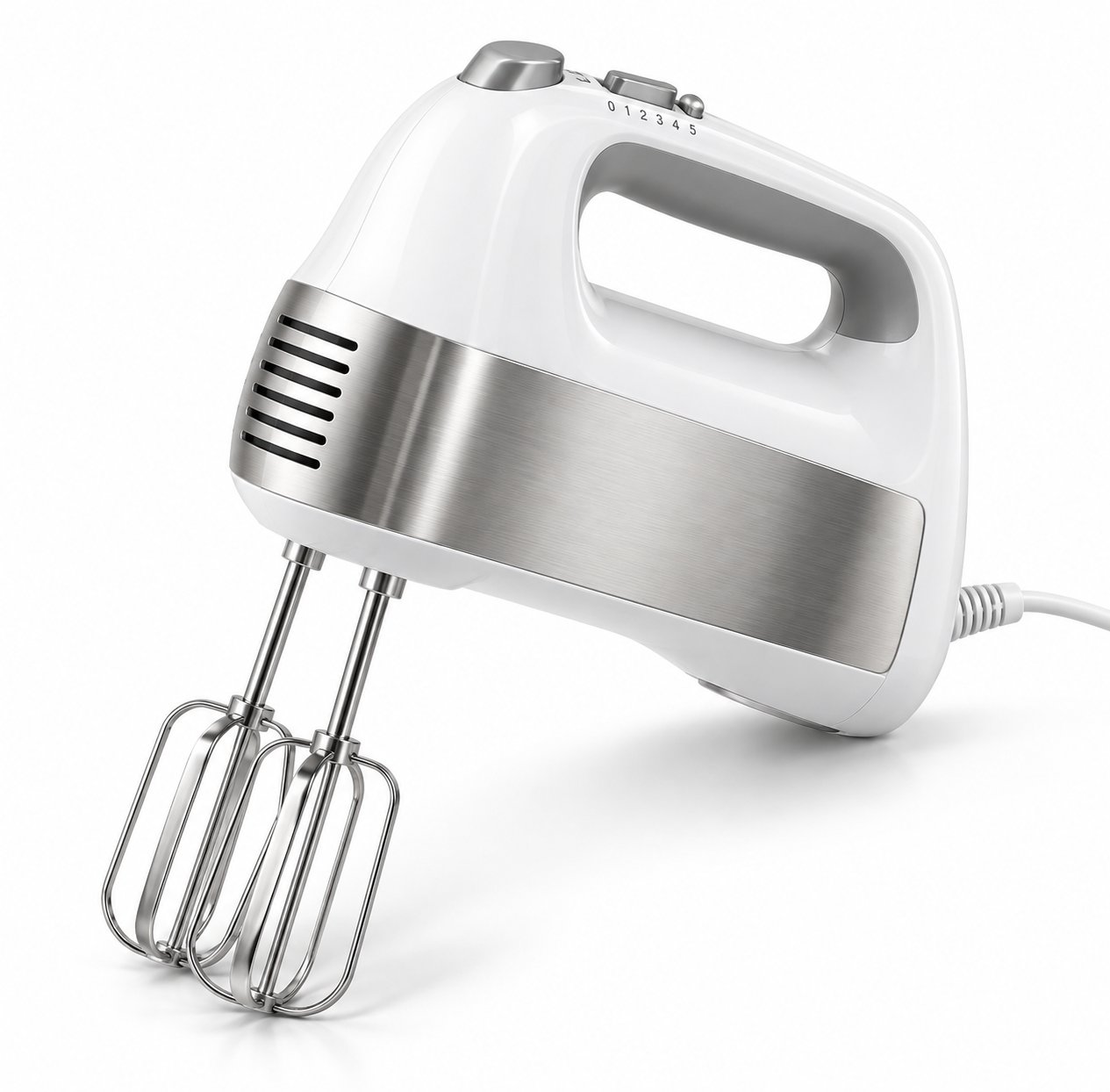 300W 5-Speed Hand Mixer with Turbo & Detachable Beaters 300W hand mixer