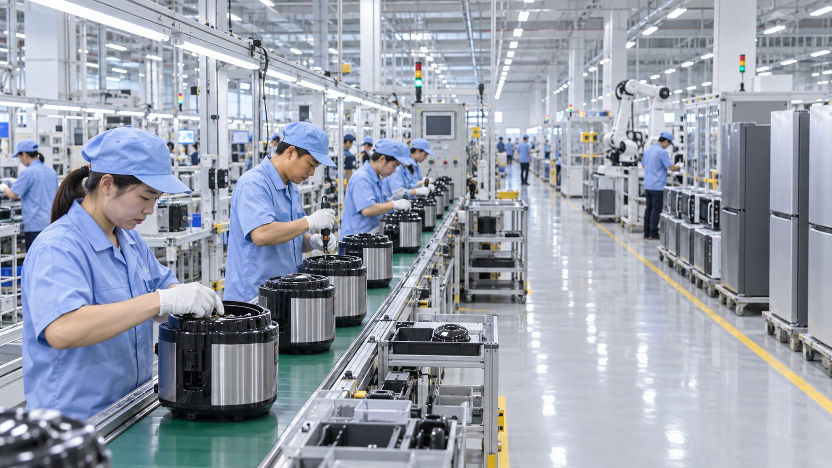 Modern Manufacturing for Kitchen and Home Appliances Guangdong Zhiyue Electric Co., Ltd. factory