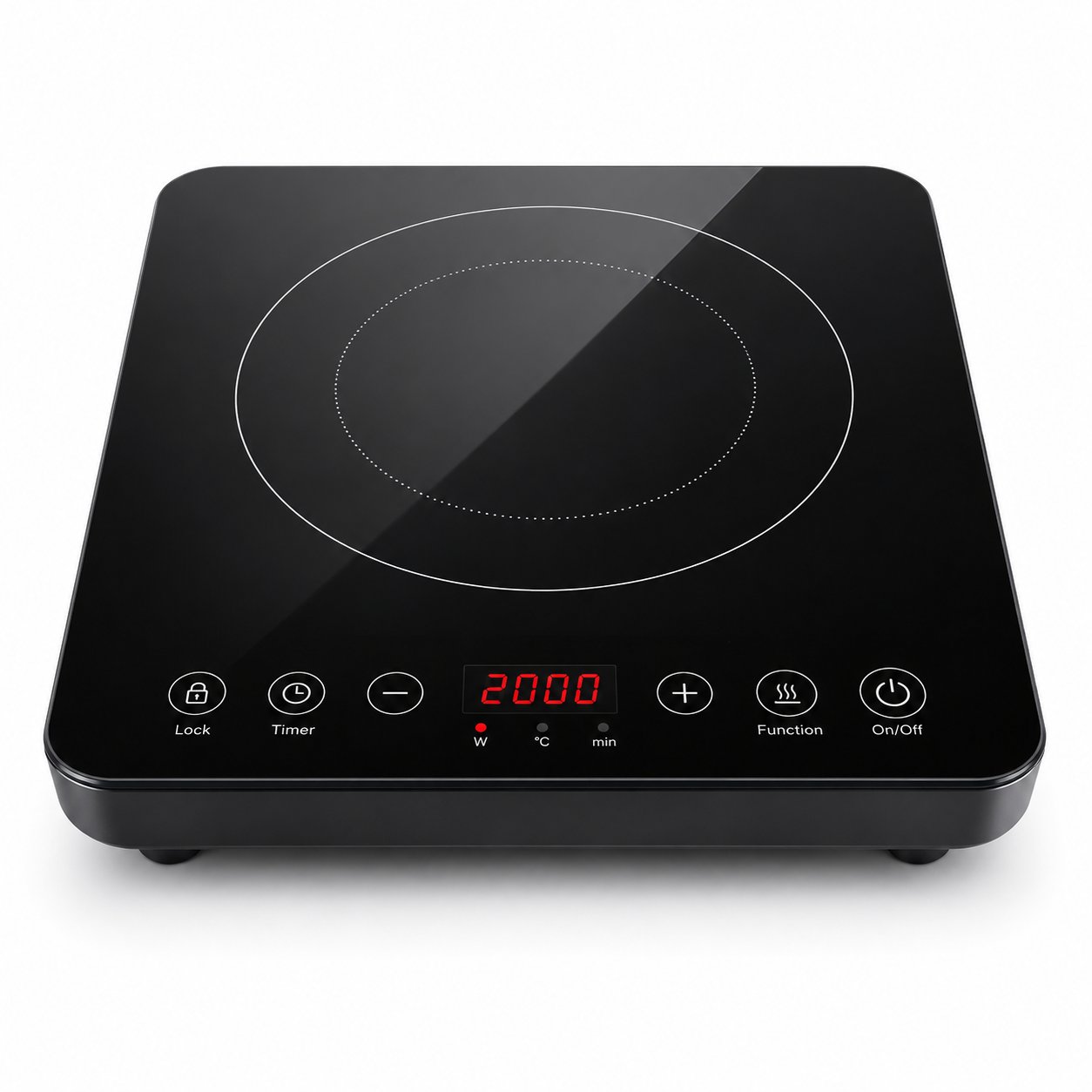2000W 8-Mode Portable Induction Cooker with Touch Panel 2000W induction cooker
