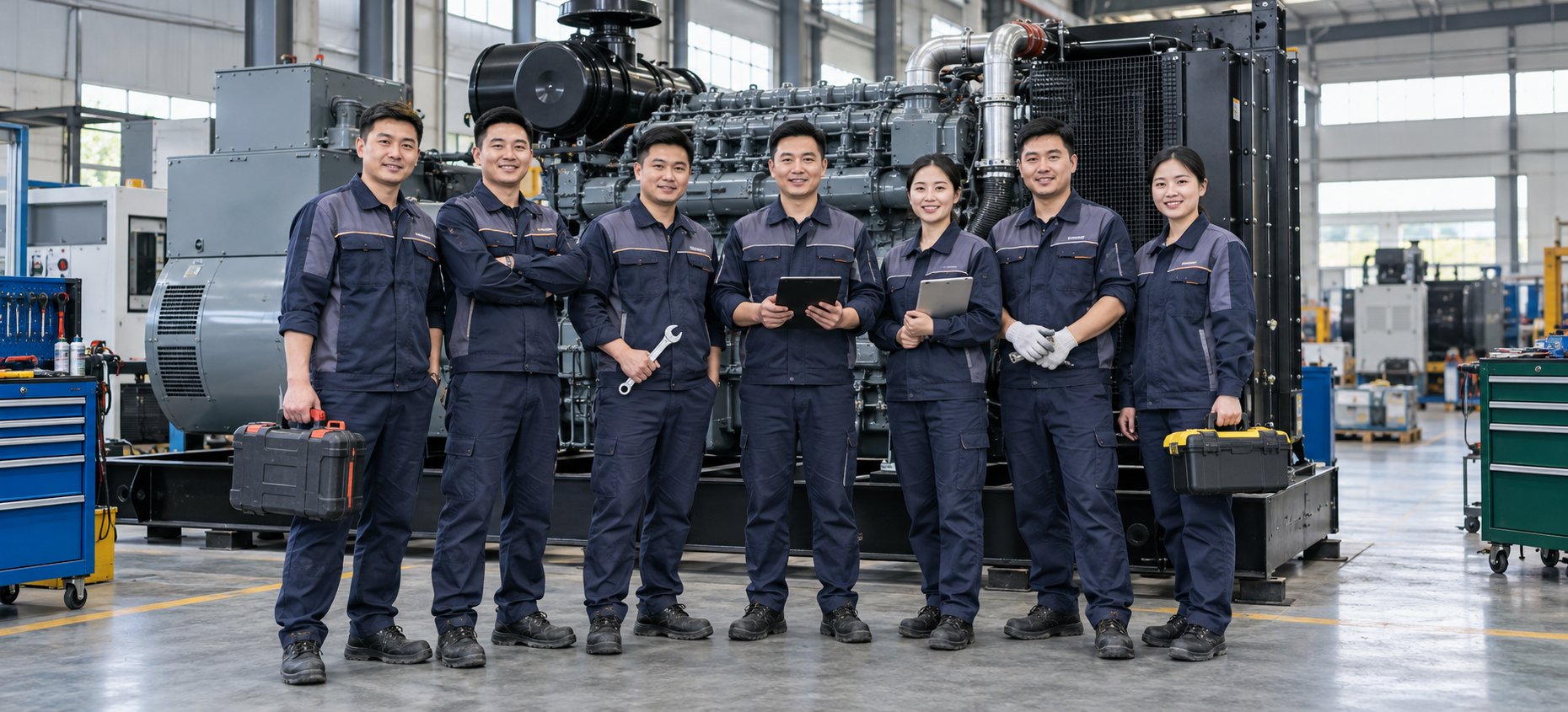 Jiangsu Qingzhiteng Power Equipment Co., Ltd sincere after-sales team