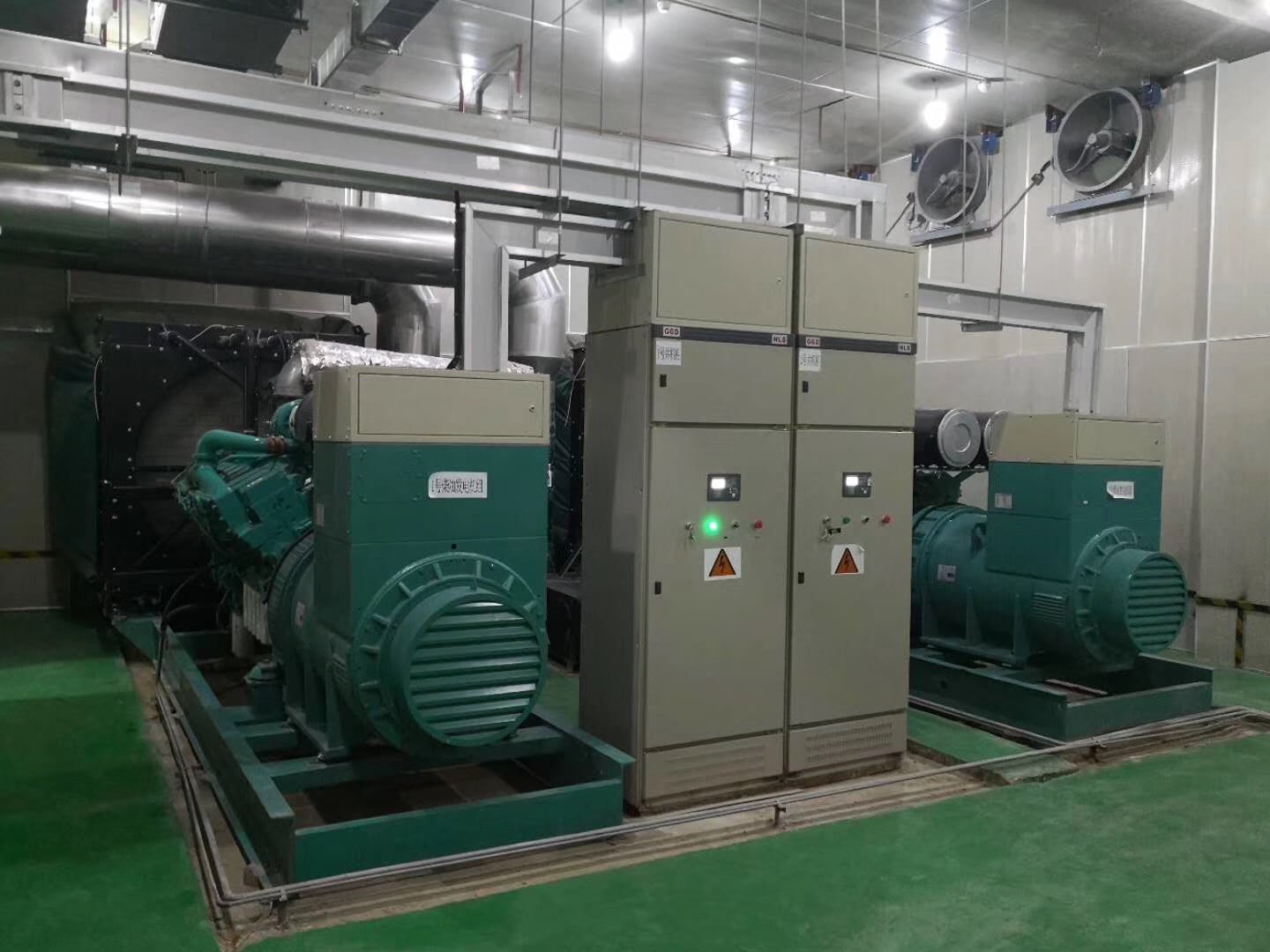 Factory-Myanmar diesel generator project by Jiangsu Qingzhiteng Power Equipment Co., Ltd