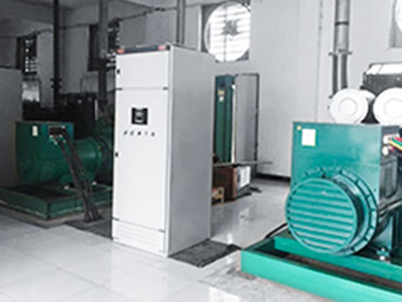 Island diesel generator project by Jiangsu Qingzhiteng Power Equipment Co., Ltd