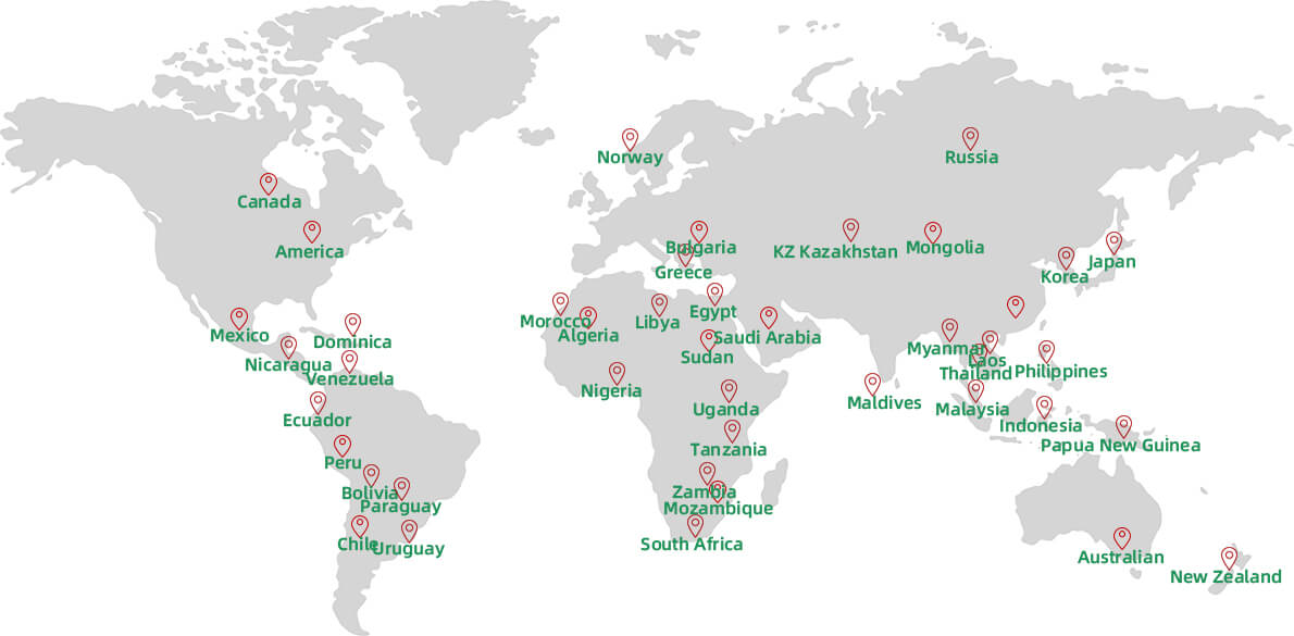 Jiangsu Qingzhiteng Power Equipment Co., Ltd market distribution map