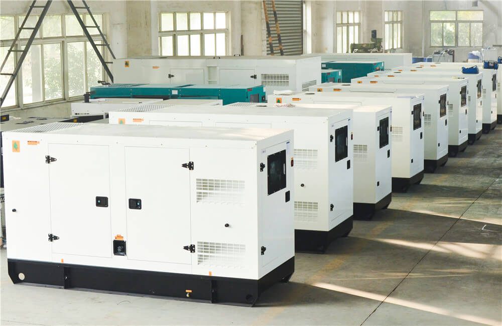 10 Sets Silent Diesel Generator Sets With Cummins Engine