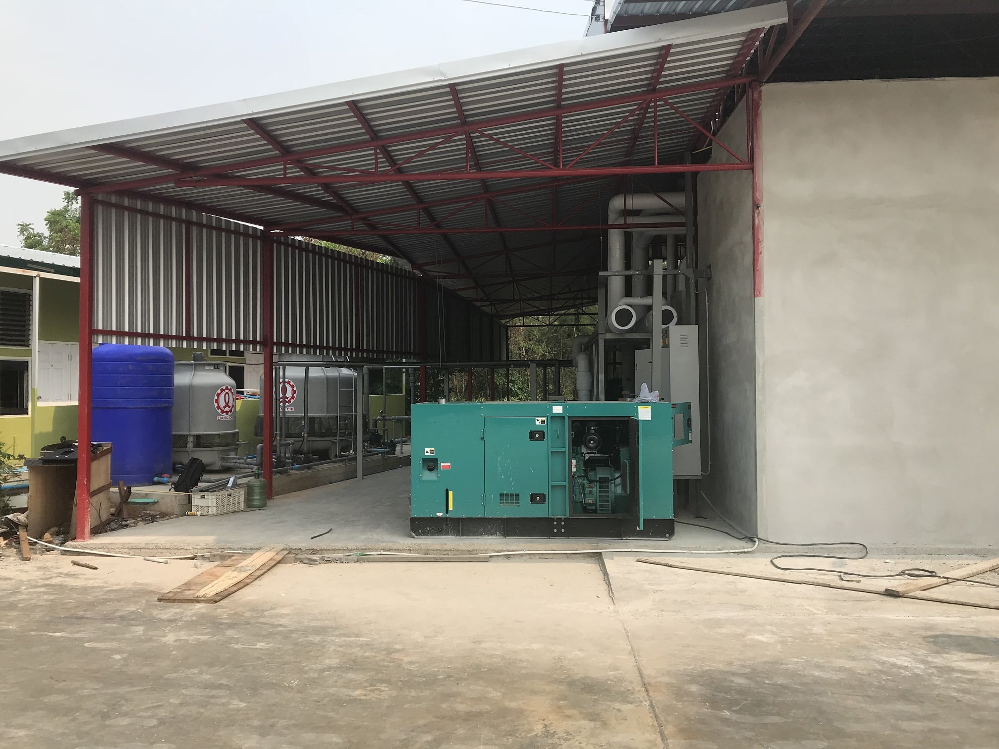 Refrigeration Storage-Thailand diesel generator project by Jiangsu Qingzhiteng Power Equipment Co., Ltd