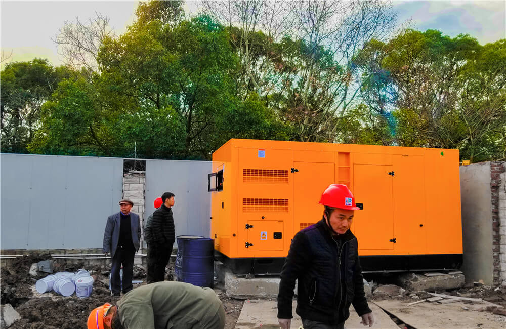10 sets silent diesel generator sets with Cummins engine