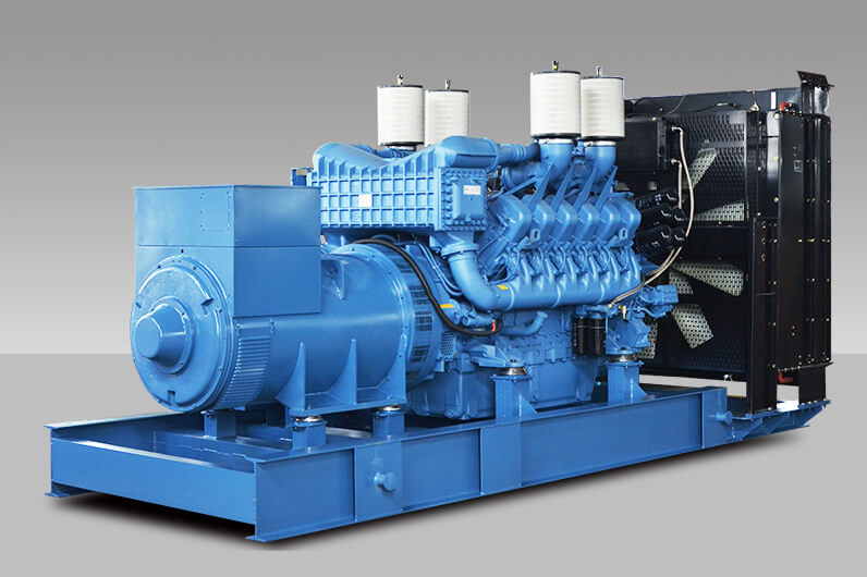 MTU powered high capacity open type diesel generator