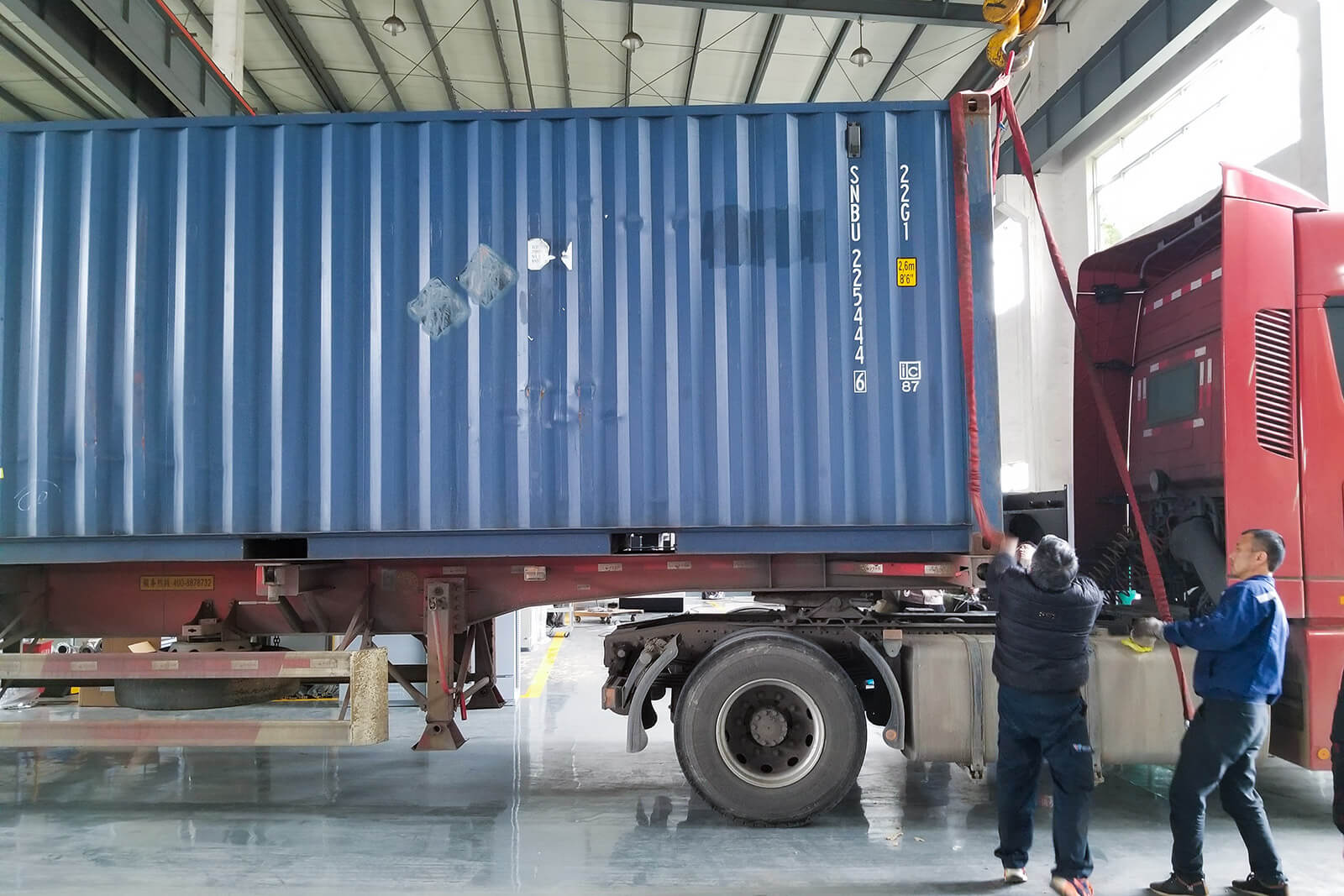 1 set 400KW Cummins engine silent generator is exported Thailand