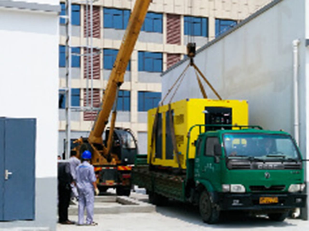 Logistics Center diesel generator project by Jiangsu Qingzhiteng Power Equipment Co., Ltd