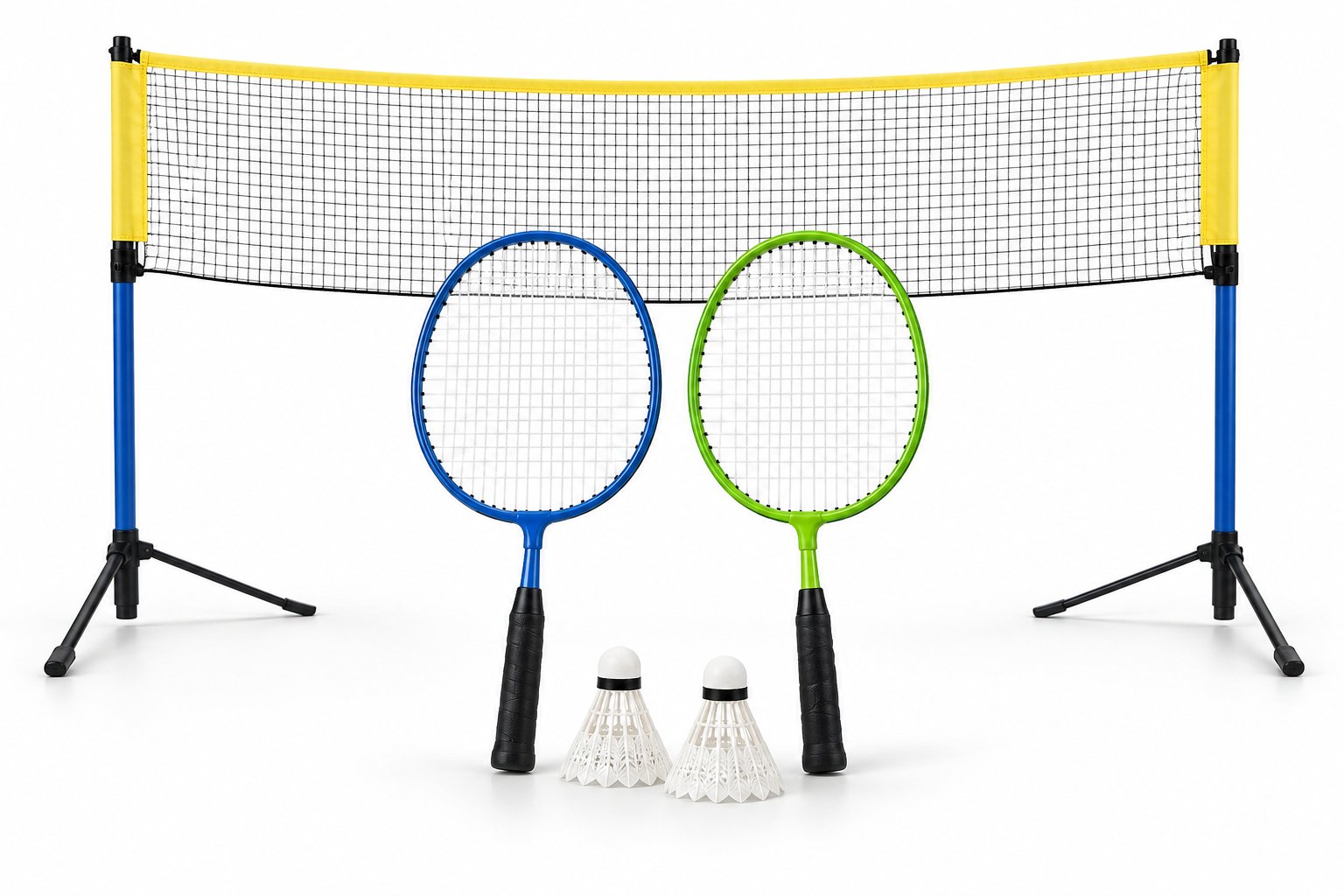 Junior Badminton Set with Net for School Sports Lessons junior badminton net set