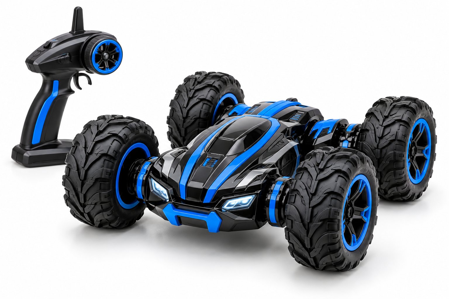 4-Channel RC Stunt Car with 360-Degree Spin for Indoor Use rc stunt car with 360 spin