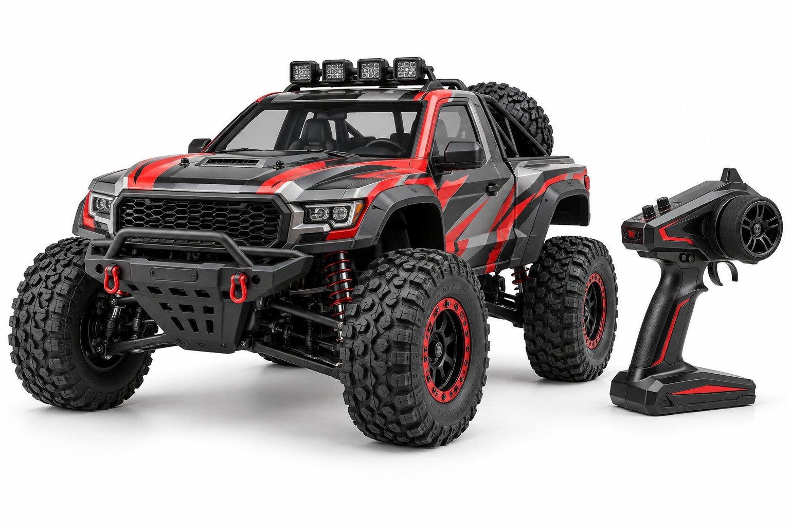 4WD RC Off-Road Truck with Independent Suspension for Gravel 4wd rc off road truck