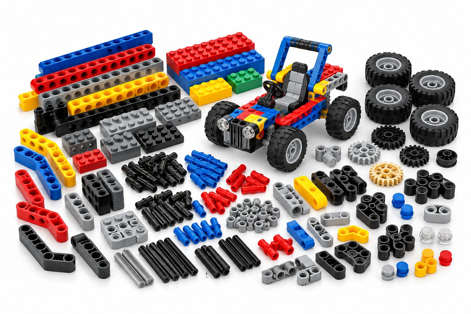 STEM Building Blocks Set: Piece Count, Part Mix and Joint Tolerance