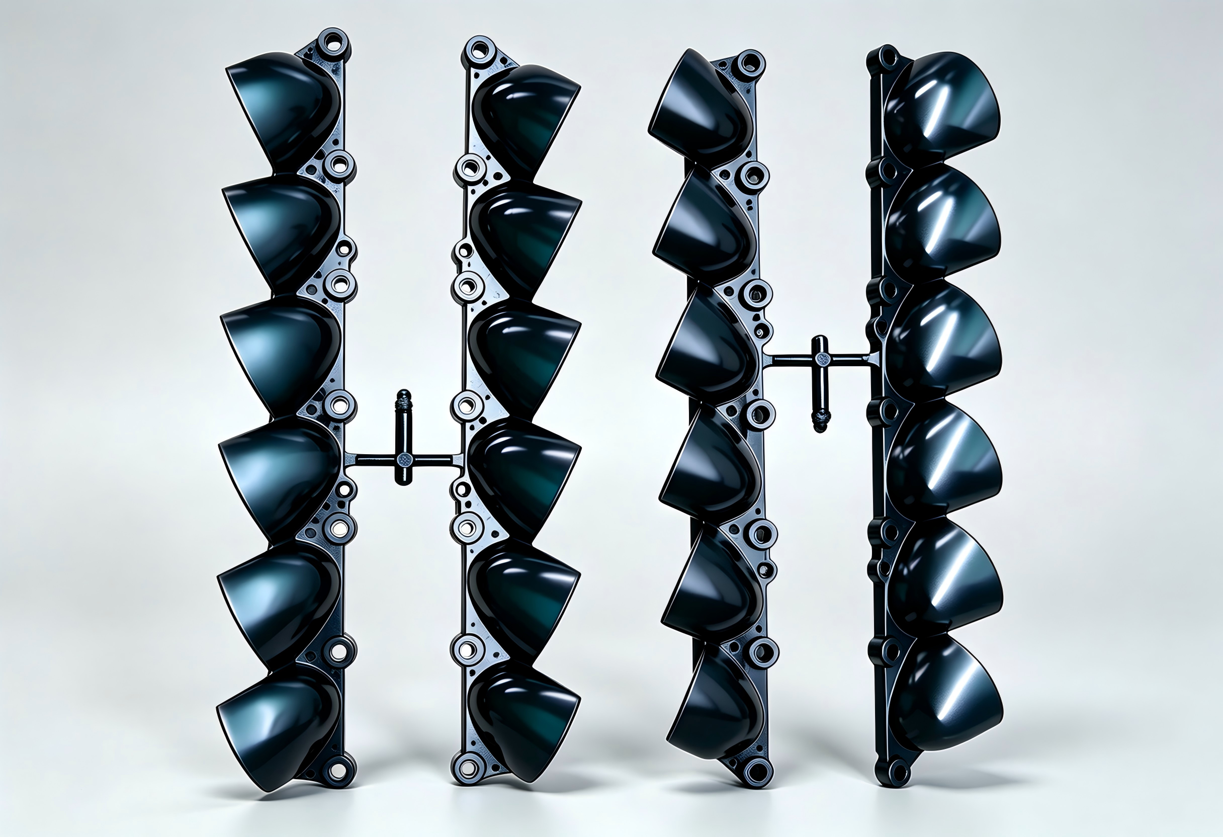 Precision Aerospace Injection-Molded Components with Integrated Multi-Cavity Metal-Insert Overmolding