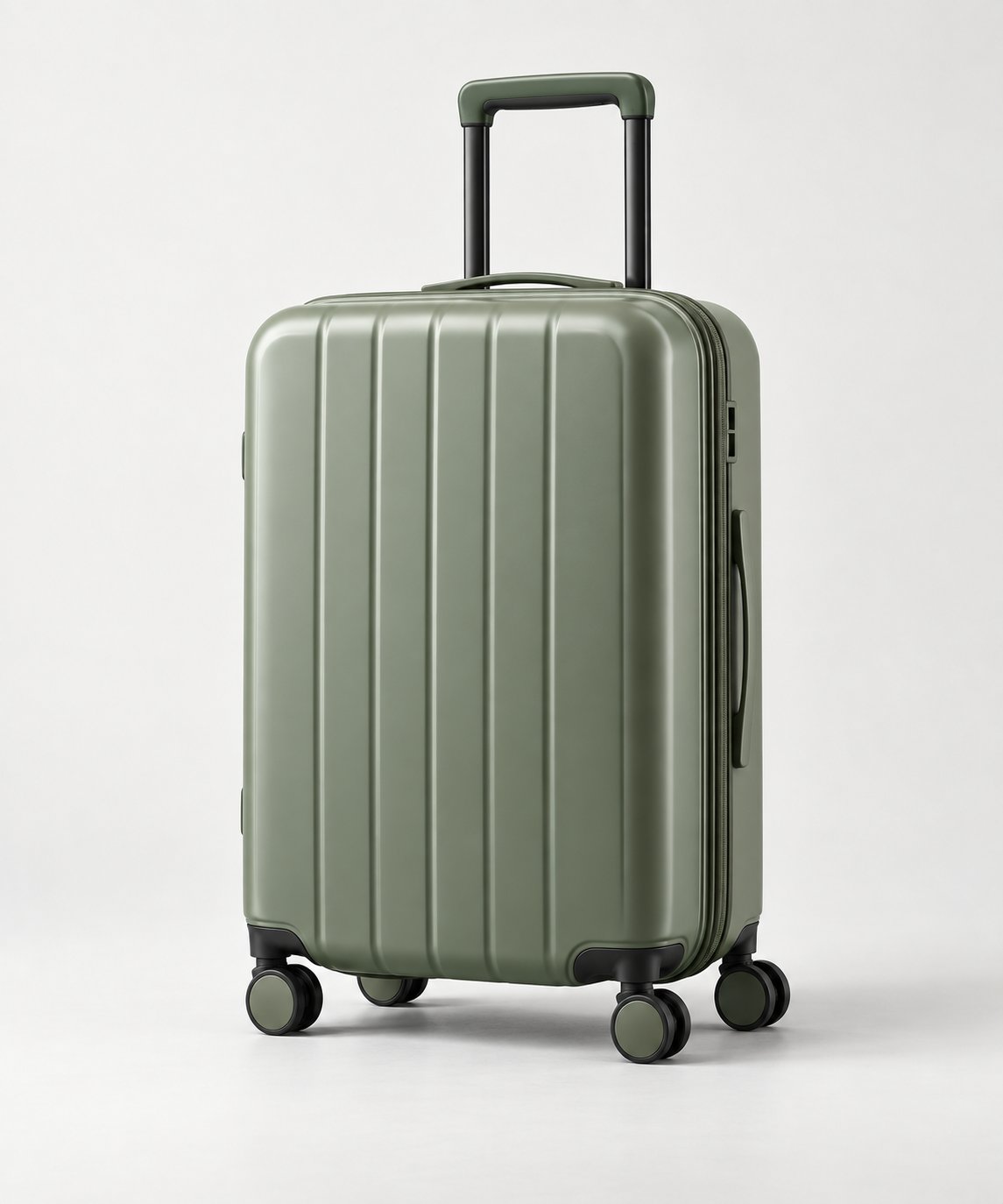Solid Color Spinner Luggage 24"
