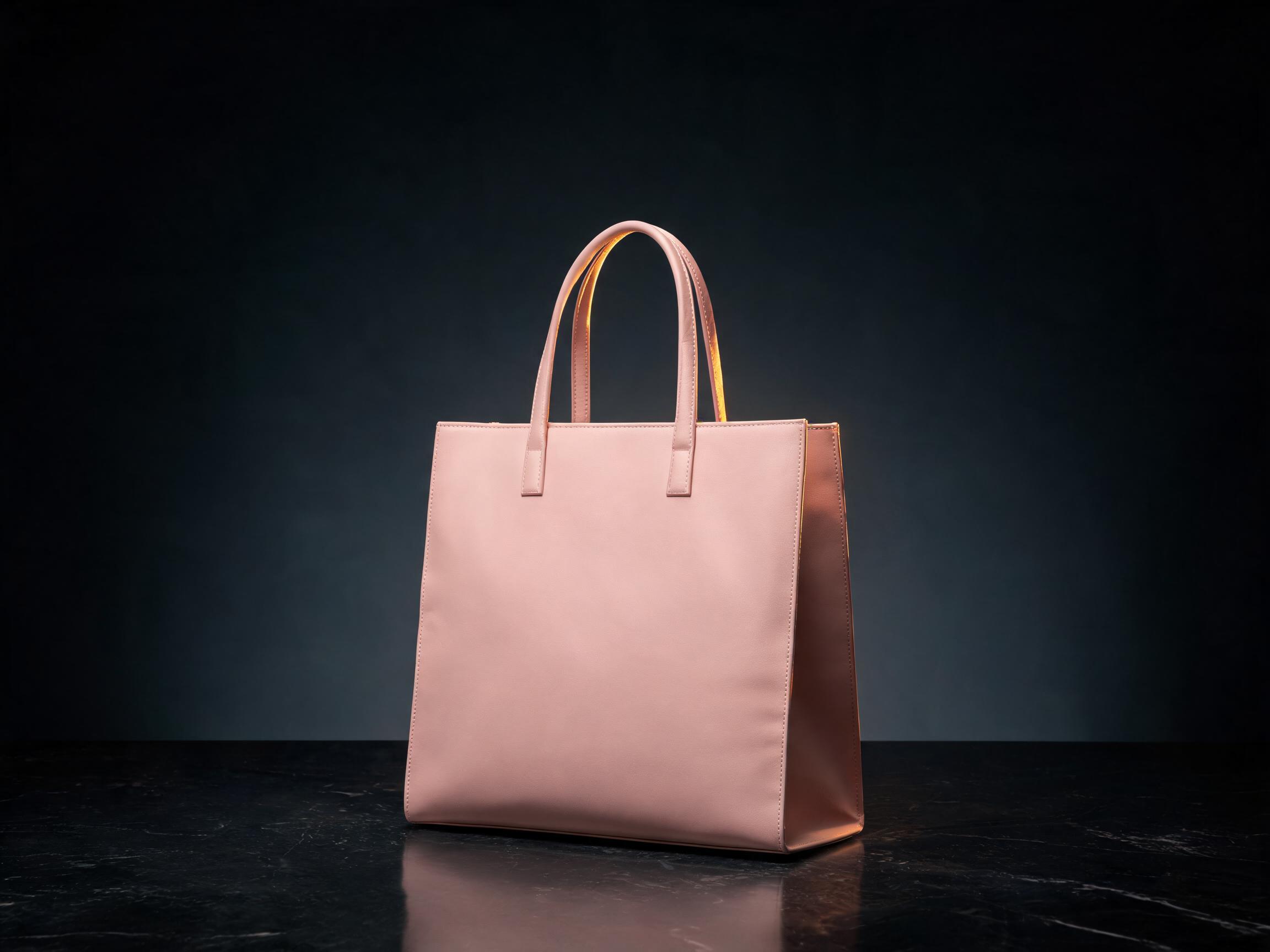 PU Leather Tote Handbag