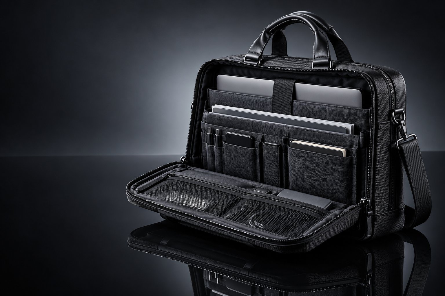 Ballistic Nylon Pilot Case business case