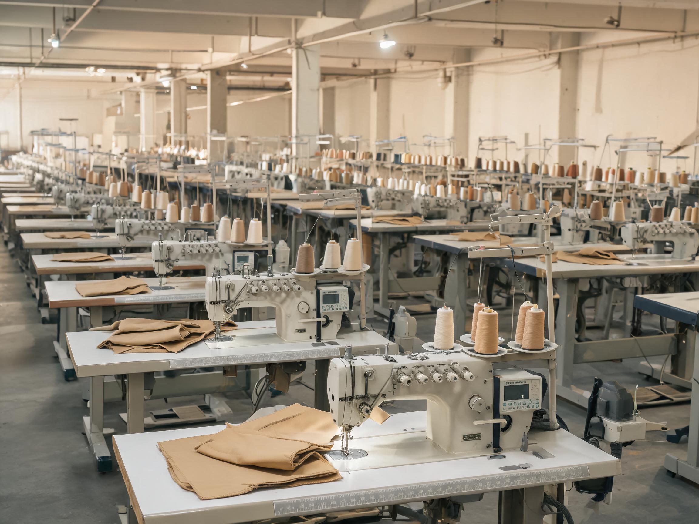 Sewing Production Line Wellmax Luggage factory