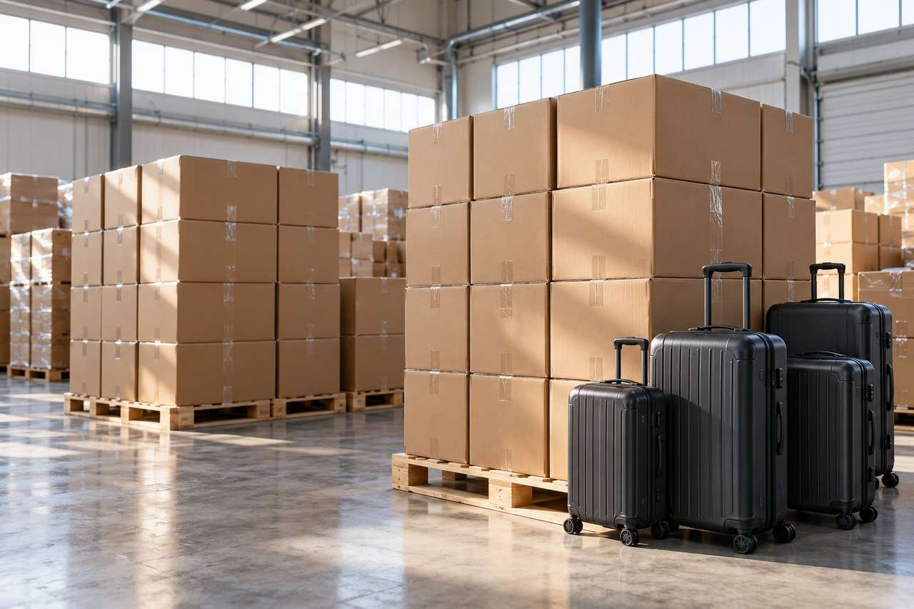 Export Packing and Branded Packaging for OEM Luggage Orders export packing