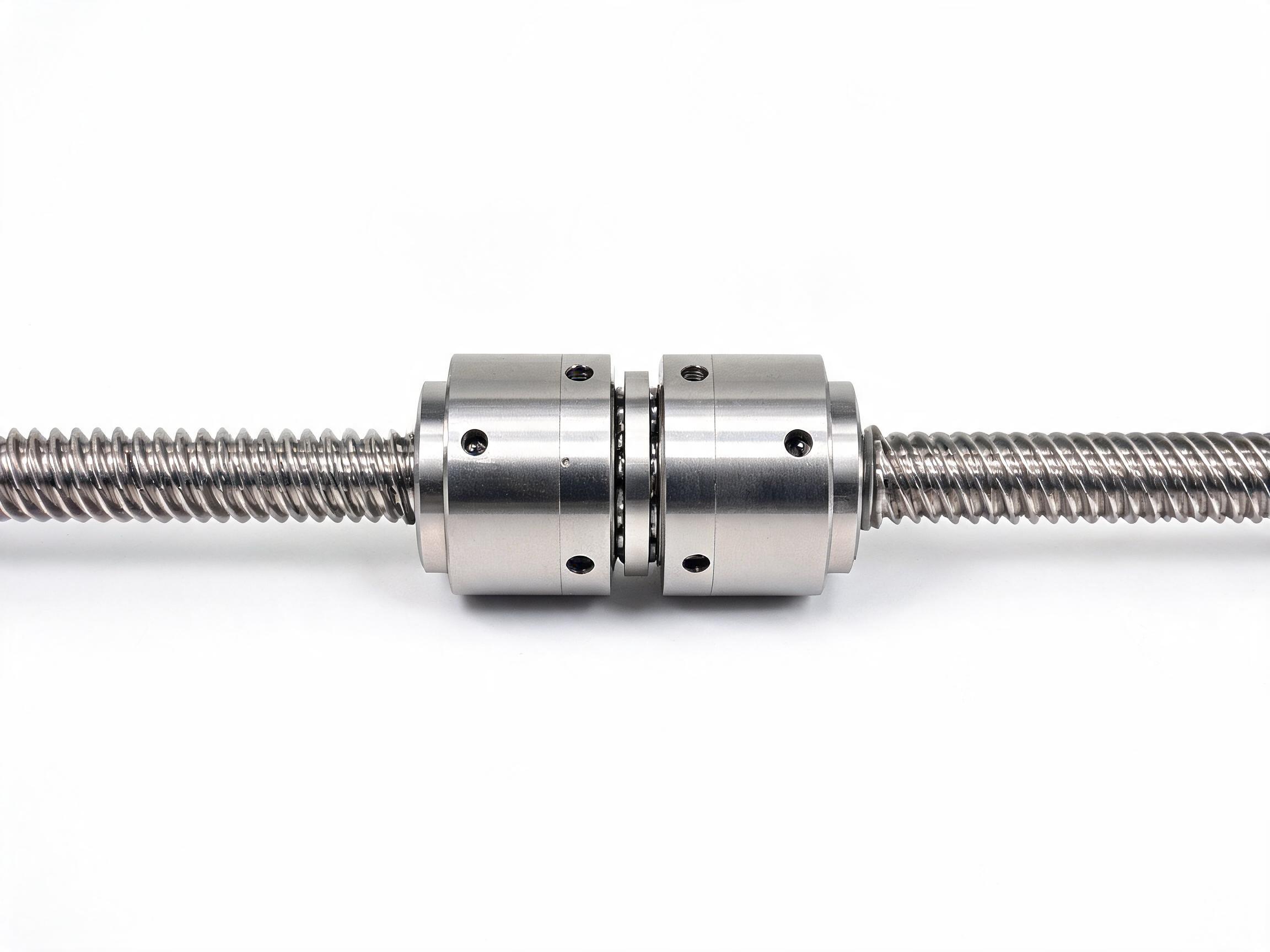 DFU Series Double Nut Zero-Backlash Ball Screw DFU2005 double nut ball screw