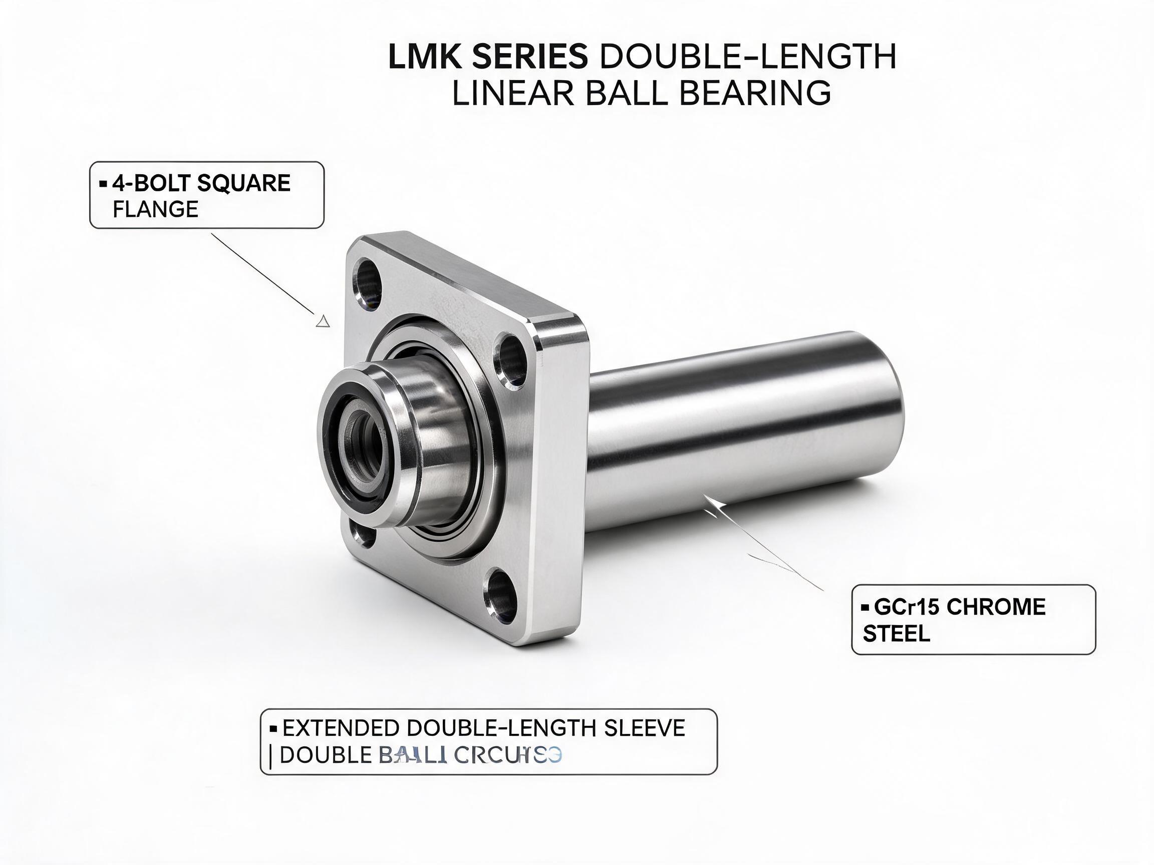 LMK Series Double-Length Linear Ball Bearing LMK16UU double length bearing