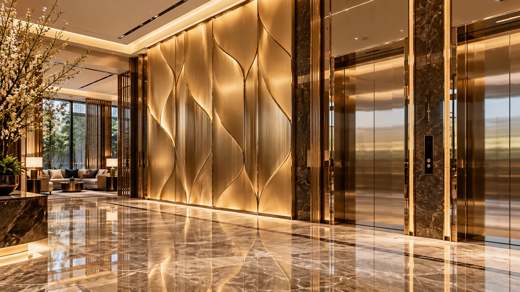 Where Decorative Stainless Steel Panels Are Used in Modern Projects applications