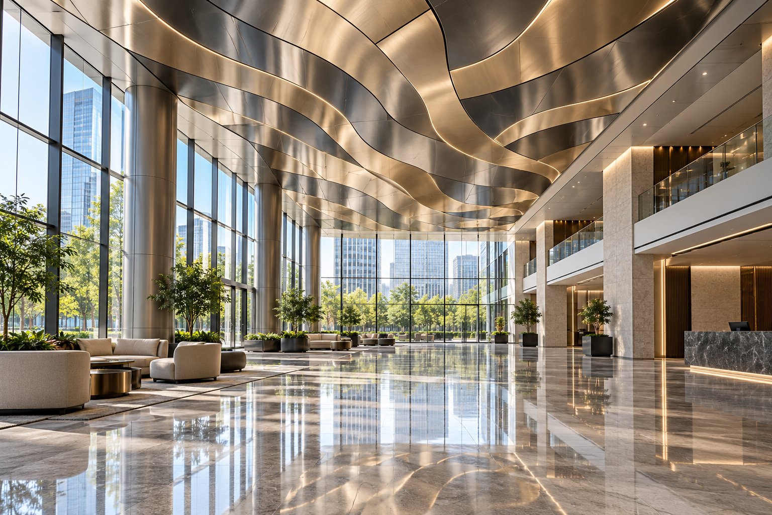 Curtain walls & ceilings
