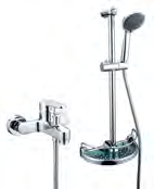 AS-7001 Two-Function Shower Set with Storage Shelf 658x275x75mm AS-7001