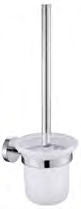MS-026 Toilet Brush Holder (304 Stainless Steel, Chrome) toilet brush holder