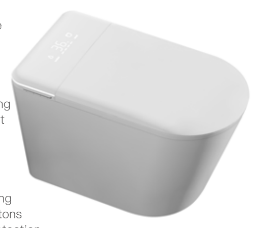 ZN-117 Intelligent Toilet 680x380x450mm intelligent toilet