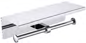 SZ-045 Double Tissue Box (304 Stainless Steel, Chrome) tissue box