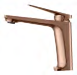 AS-2078M Rose Gold Basin Faucet 167x46x165mm basin faucet