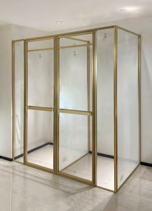 TS-7088 Type E Custom Shower Enclosure L1700-2000mm shower enclosure