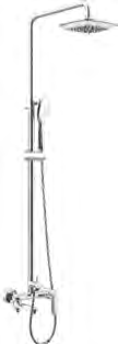 TS-0533 Three-Function Shower Set 195X180X1265mm TS-0533