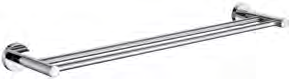 MJ-575 Double Towel Rail (304 Stainless Steel, Chrome) towel rail