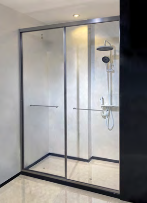 TS-7085Y One-Line Custom Shower Enclosure L1300-2000mm shower enclosure