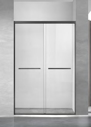 TS-7072Y One-Line Shower Enclosure 8mm Glass TS-7072Y