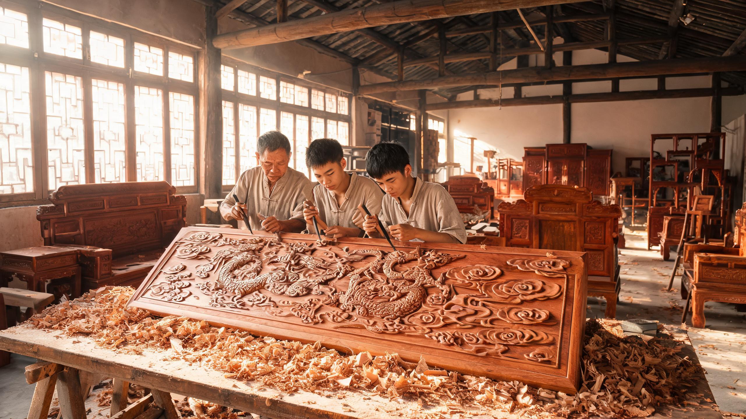 How Does Yunxiao Train Its Master Carvers to Deliver Authentic Rosewood Furniture Craftsmanship for Global B2B Buyers? rosewood furniture craftsmanship