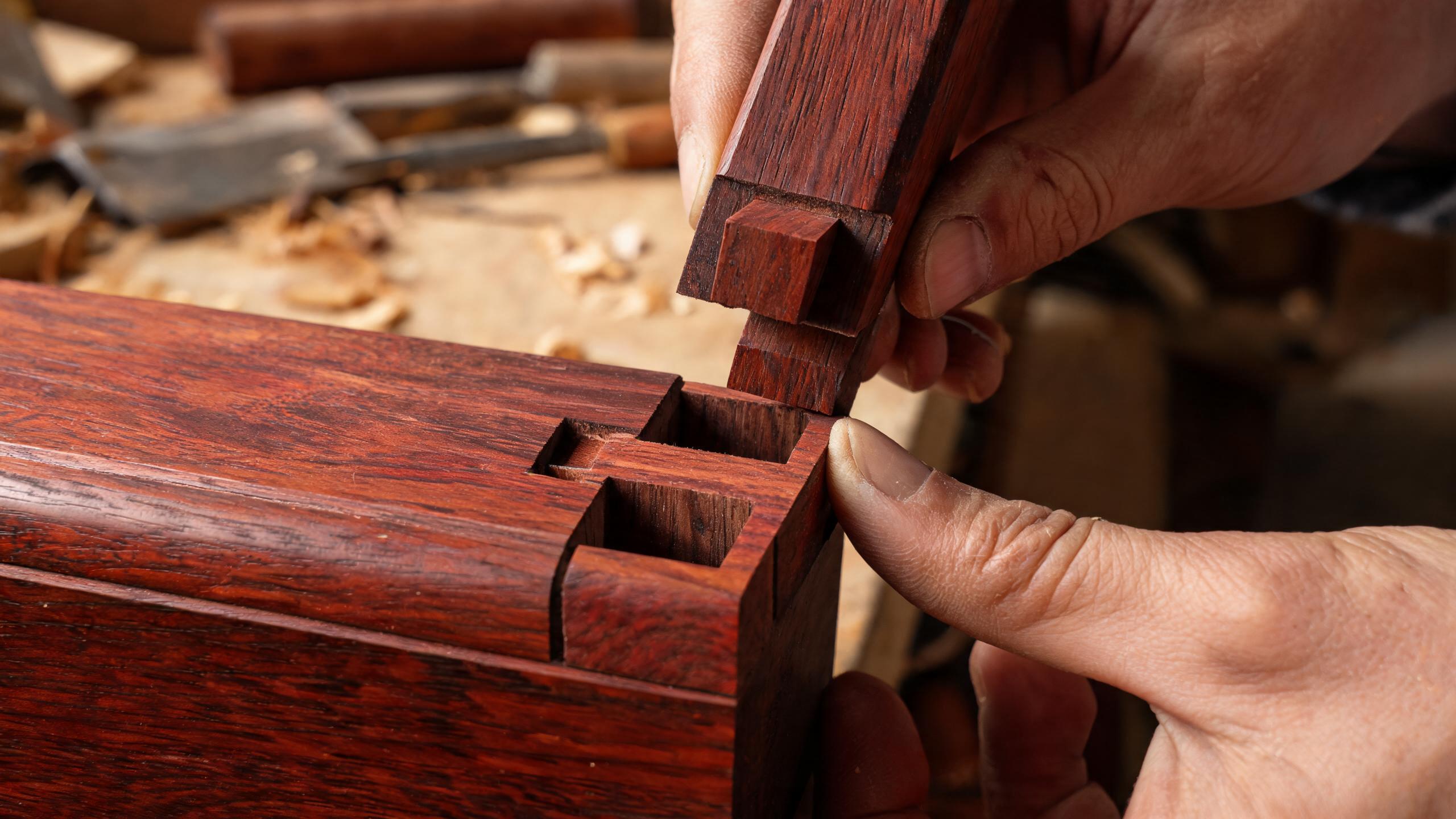 What Makes Mortise and Tenon Joinery the Soul of Classical Rosewood Furniture? mortise and tenon