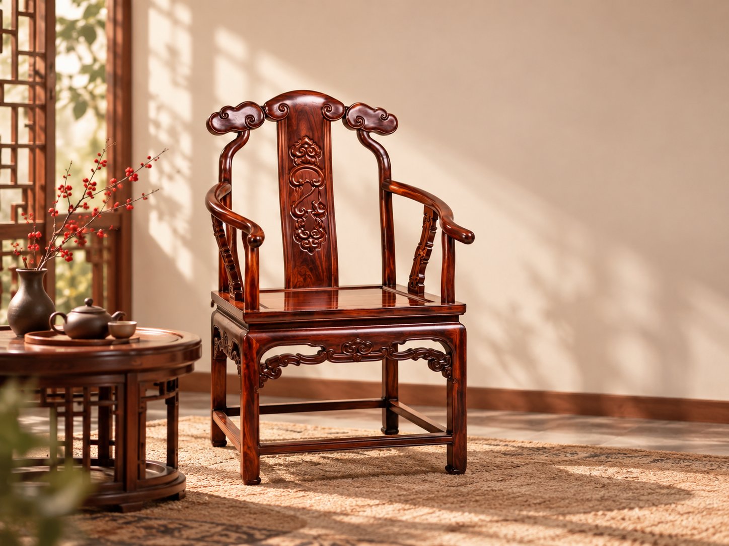 How Do You Choose the Right Rosewood Armchair for Hotels, Villas and Tea Rooms? Rosewood Armchair