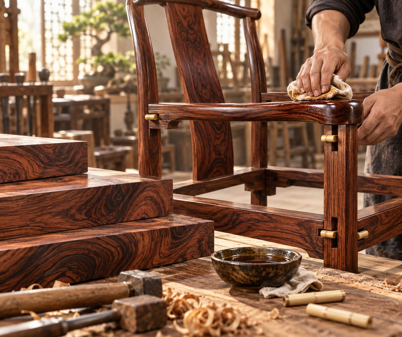 What Is Rosewood Furniture Made Of? Inside Yunxiao's Siamese Rosewood, Mortise-and-Tenon Craft and OEM Customization Rosewood Furniture