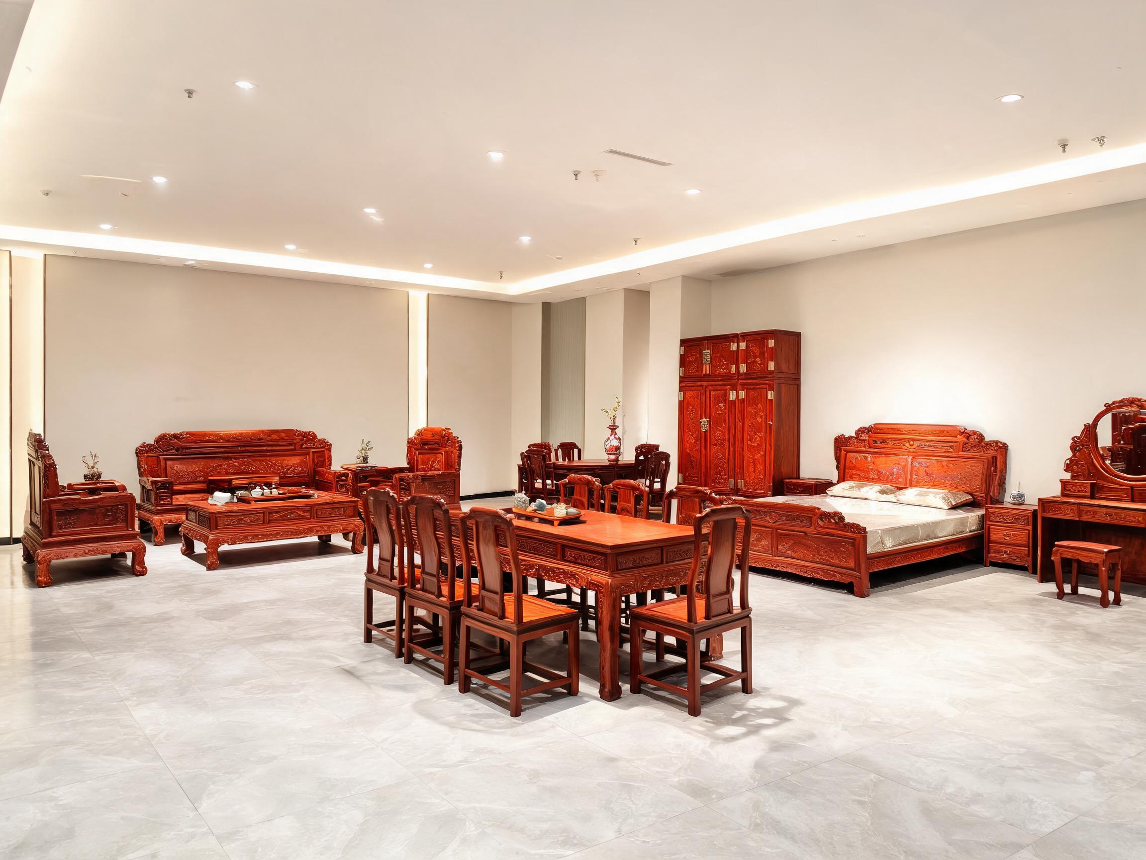 Redwood furniture showroom display