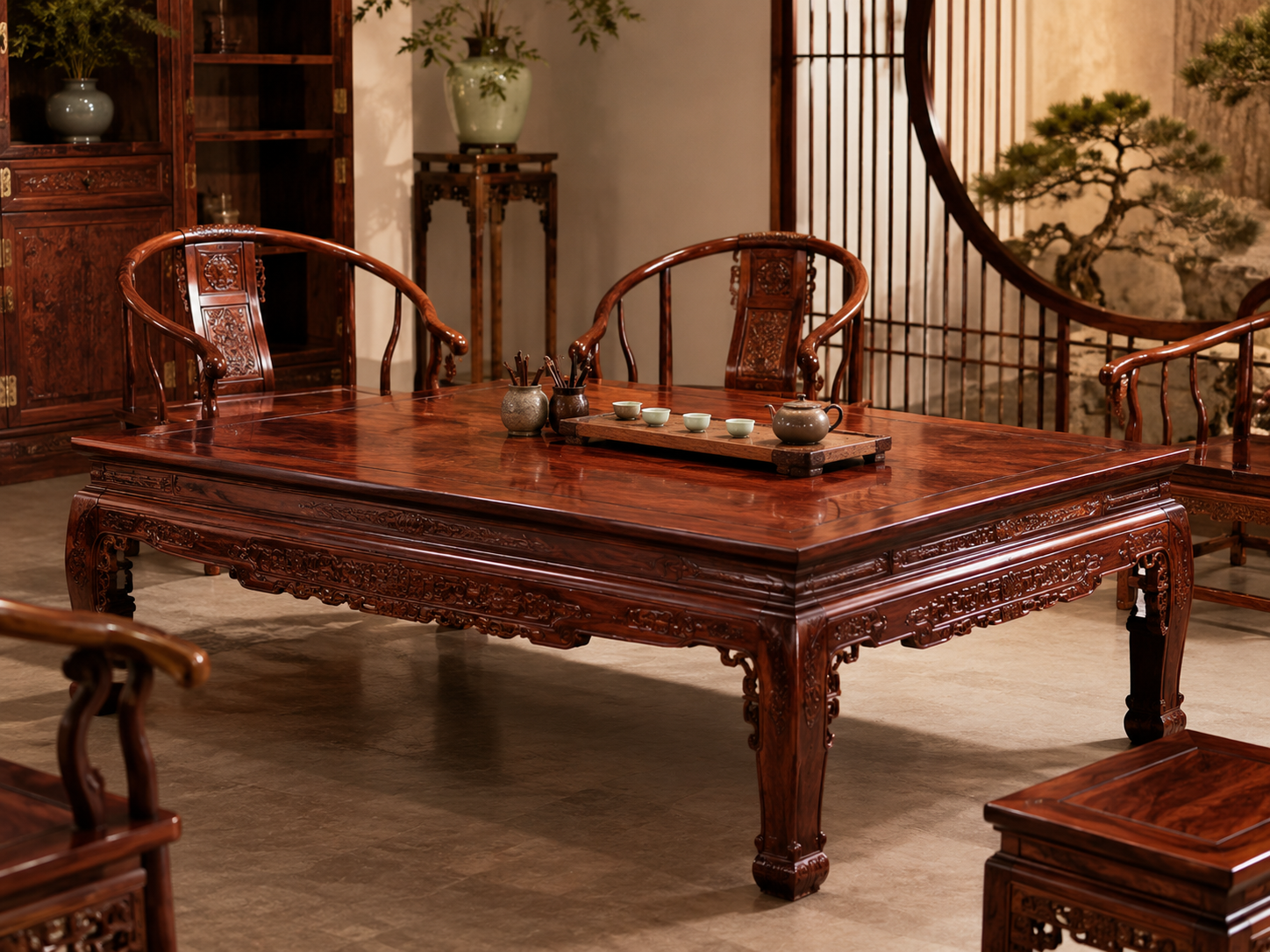 Rosewood Tea Tables
