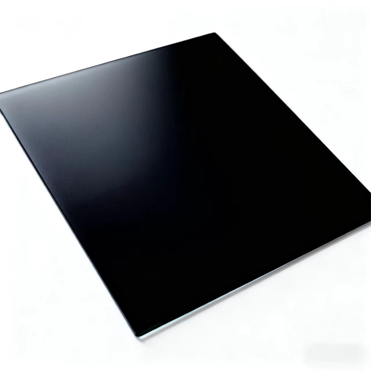 Soft light diffusion effect of privacy glass panel