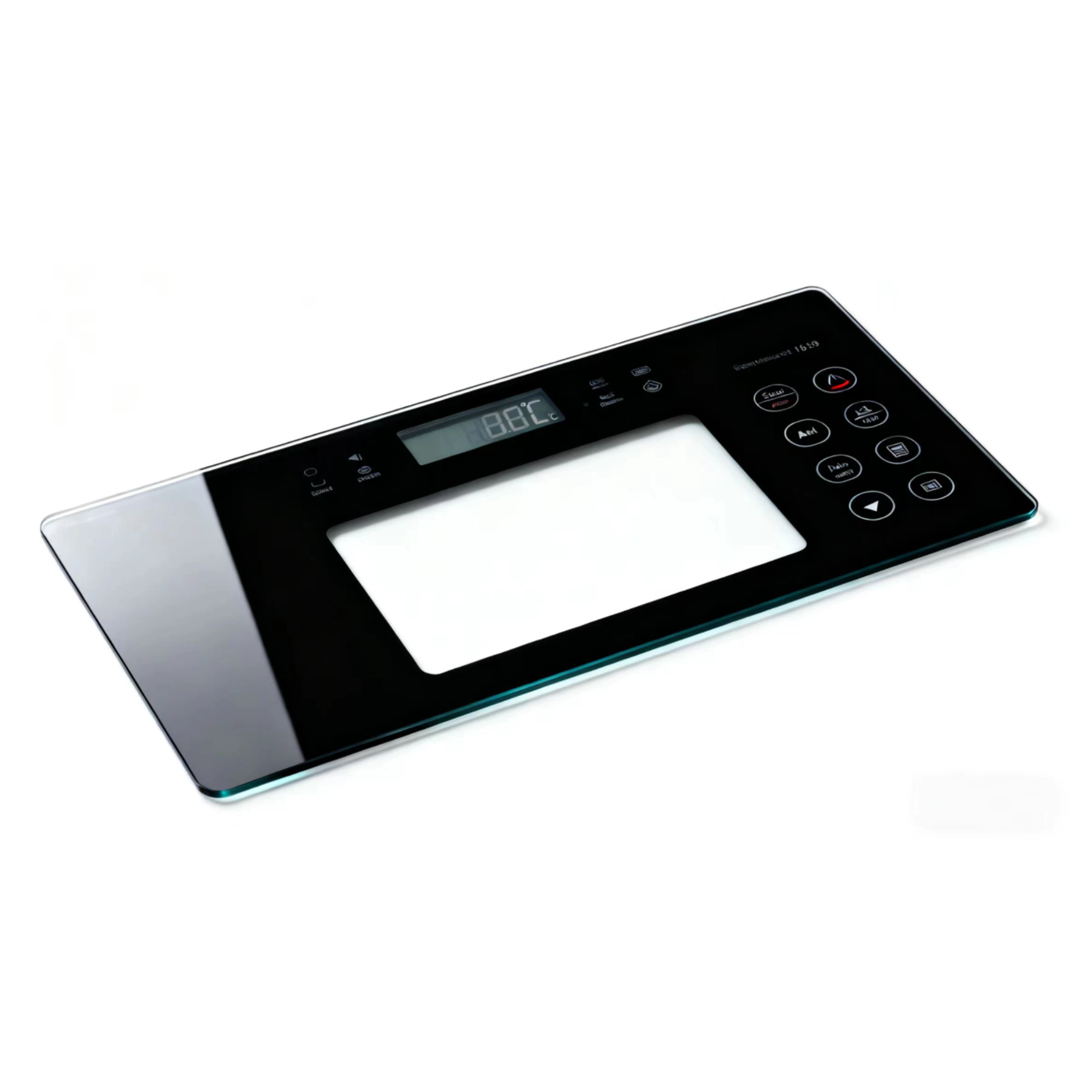 Thermal shock resistant glass for microwave heating