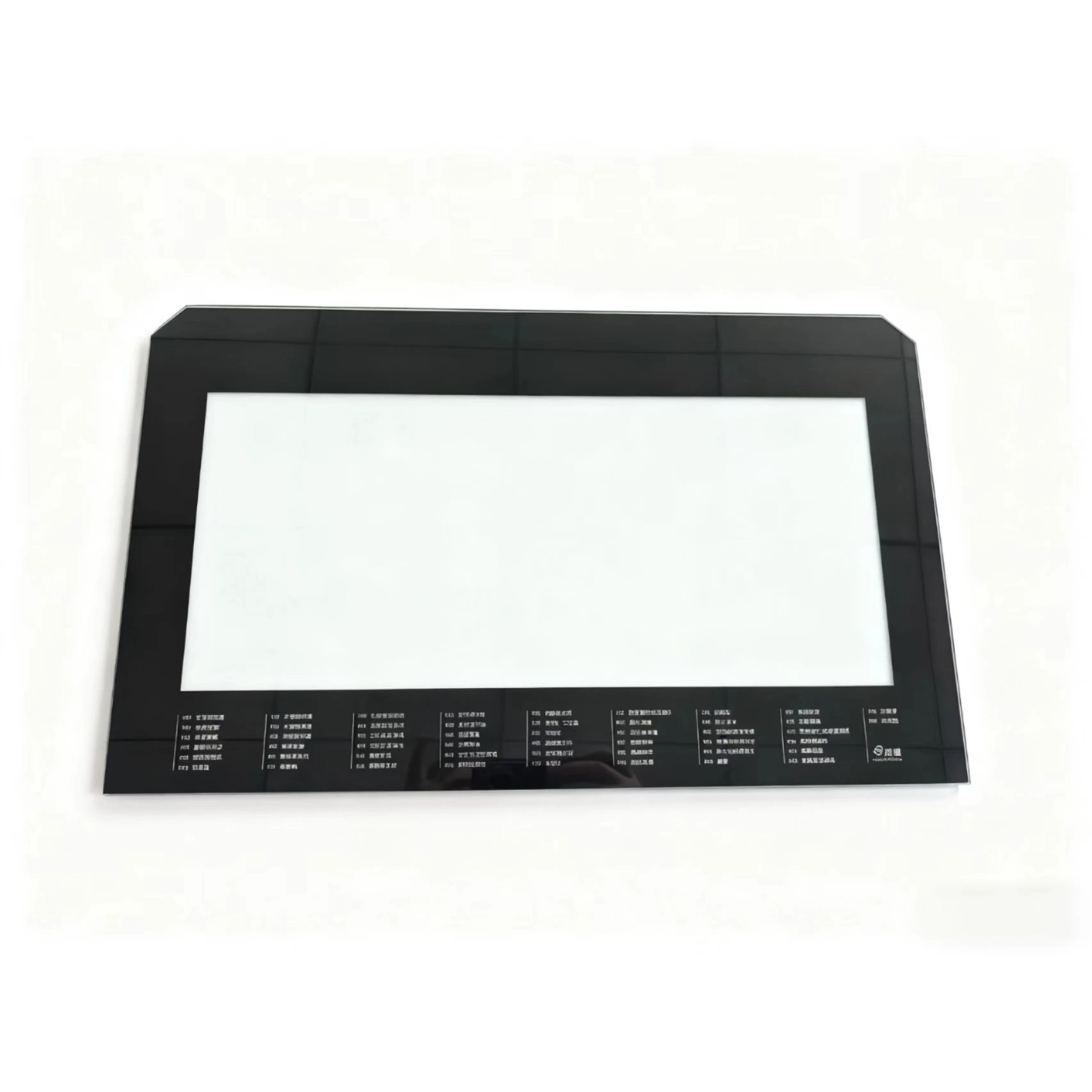 Tempered LOW-E glass panel used in wine cooler