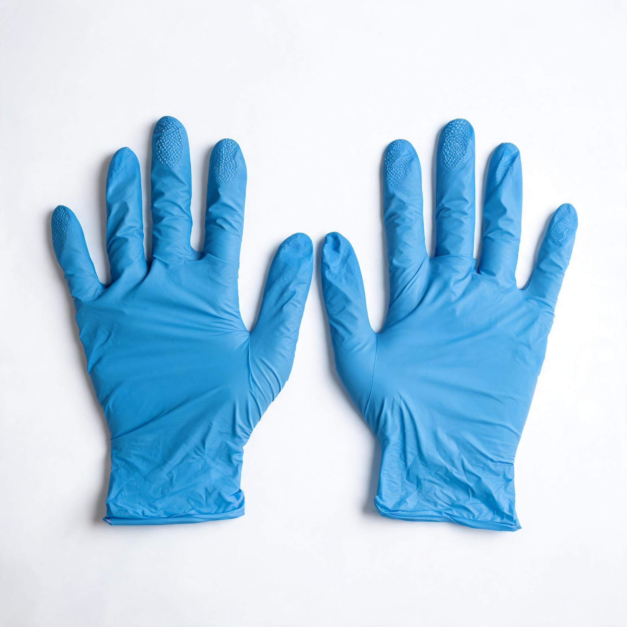 Nitrile Gloves Powder-Free Blue – latex-free nitrile examination gloves, AQL 1.5 medical-grade