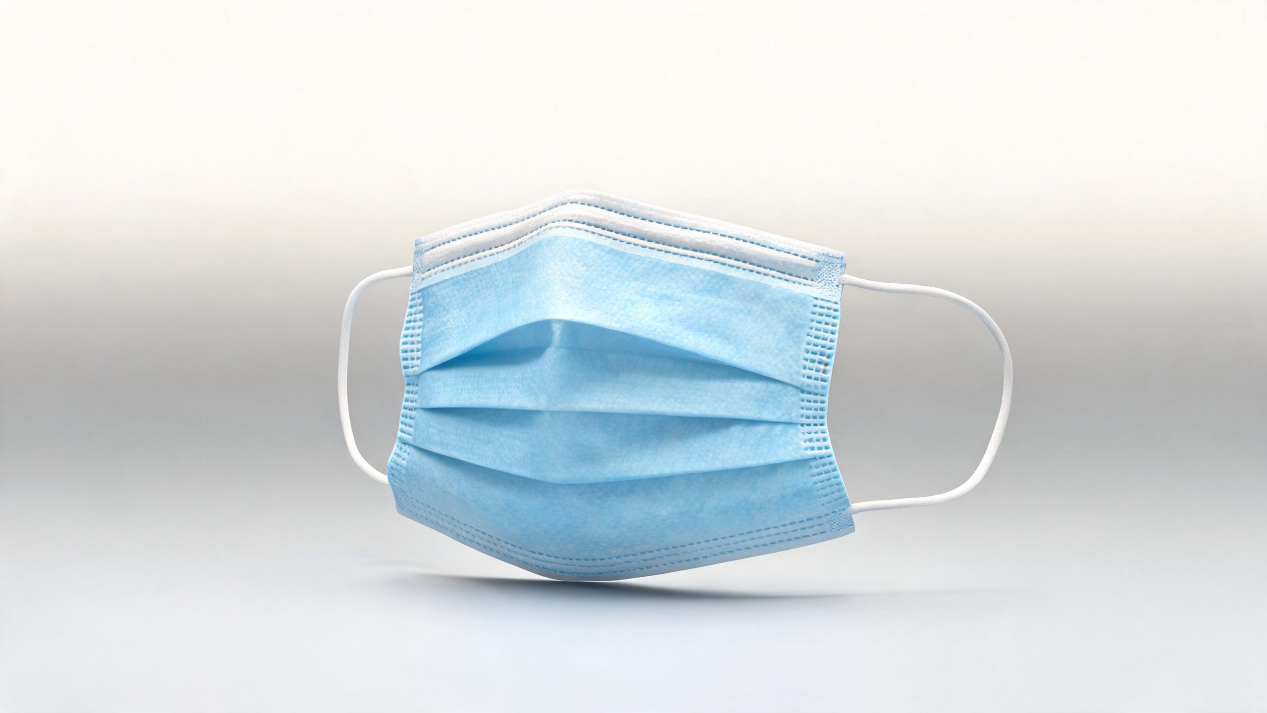 Surgical Mask 4-Ply Blue surgical mask