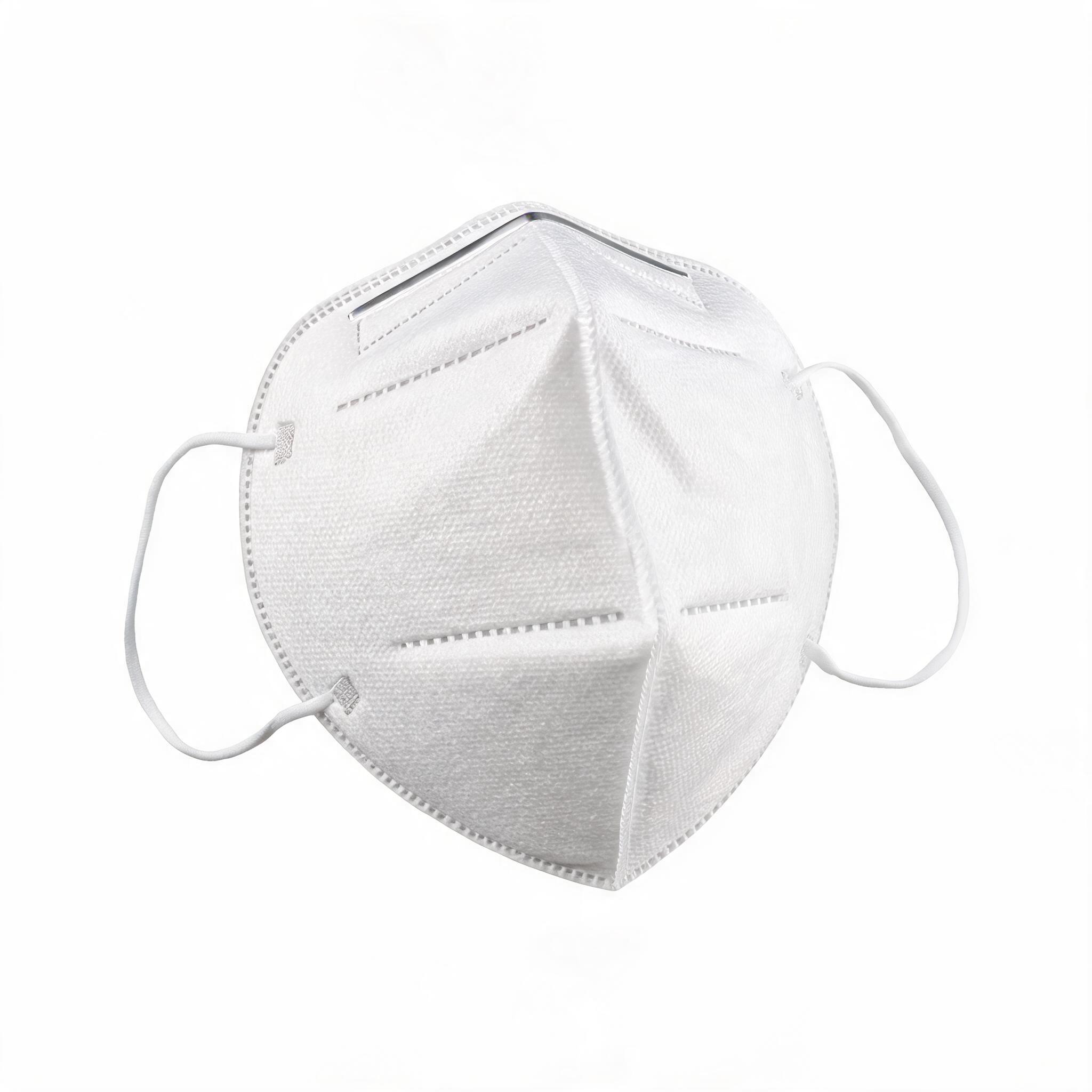 KN95 Flat-Fold Respirator White KN95