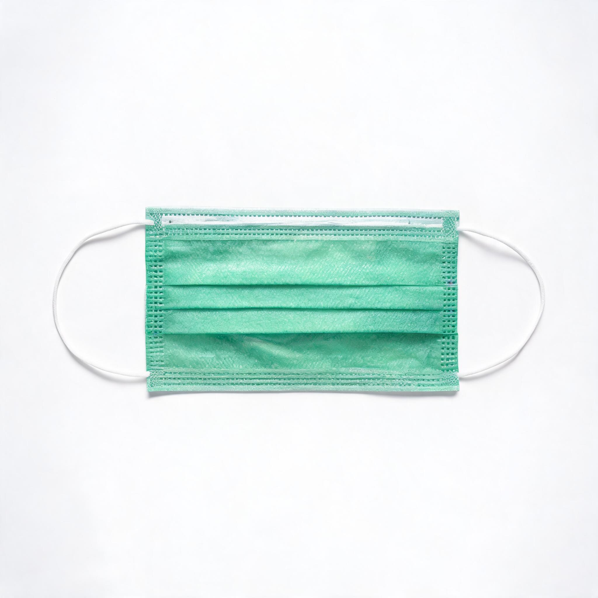 Surgical Mask Type IIR Green surgical mask